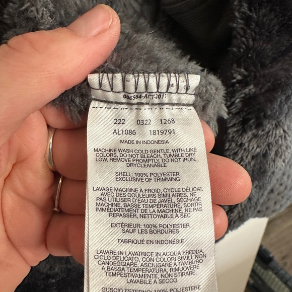 Columbia Fireside Sherpa Fleece Jacket – Full Zip Shark Grey - Woman’s L - NWOT - Picture 7 of 9